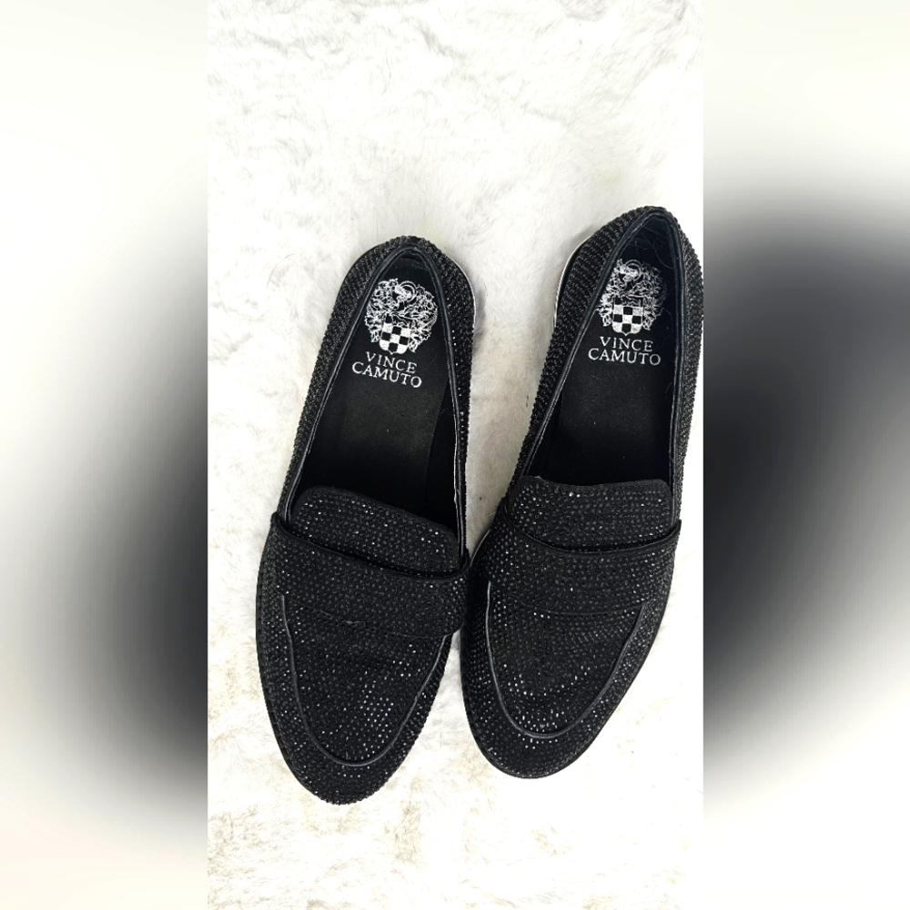 Vince Camuto Black Loafers Women